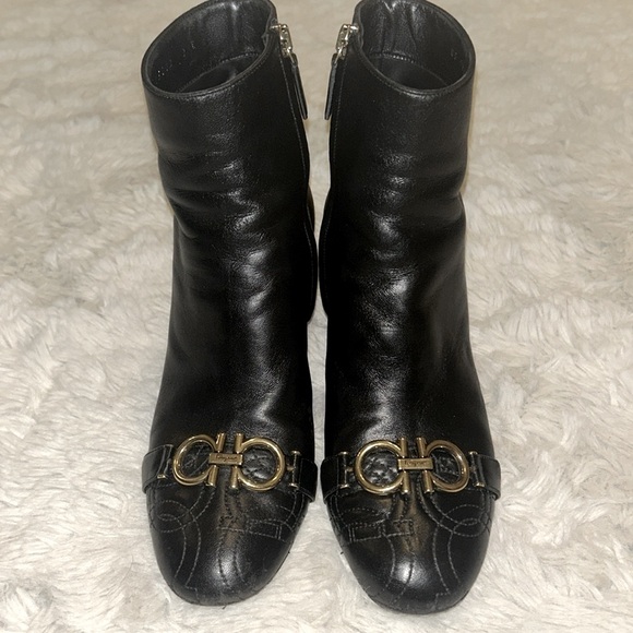 Salvatore Ferragamo Leather Boots - Picture 6 of 9